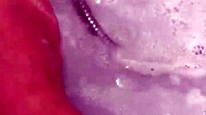 i remove nylon stockings and shower