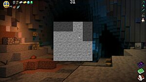 Hornycraft Hentai Parody with Alex’s Tight Pussy in Double Creampie