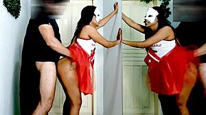 Zorro and the naughty nurse in fantasy sex