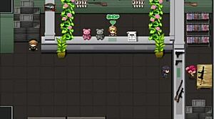 In the base, the chief desires the protagonist and her friend in a fleshlight scenario.