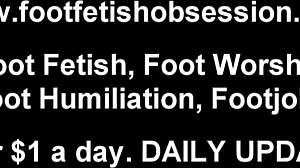 Instructions for Jerking Off with Feet and Toes