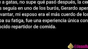 uber eats guy delivers more than just food this time