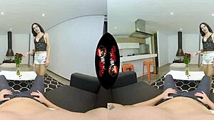 Vrlatina - Tiny 18+ Latina Teen With Tight Pussy Gets Pounded In Pov Vr