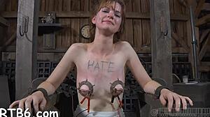 Rough Bdsm Collaring With Blowjob And Fucking