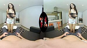 Vrlatina - Tiny 18+ Latina Teen With Tight Pussy Gets Pounded In Pov Vr