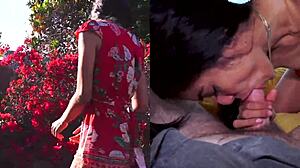 Sneaky Girlfriend Lures Investor for Outdoor Cheating Deepthroat on Monster Cock in Public