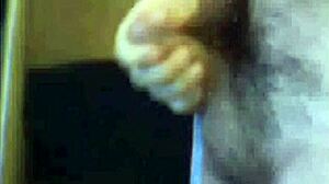 Argentinian man shows short dick on webcam.