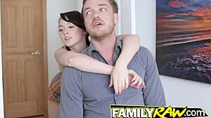 Athena Rayne Teases Stepbrother Boldly to Smash Her Wet Pussy