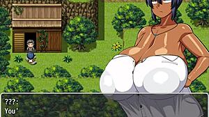 Tanned girl natsuki hentai game ep 6 weird guy is asking for a striptease