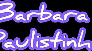 barbara paulistinha's hottest scene with german tattooed couple at praia grande