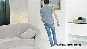 Big Dick Adventure for Asian Cosplay Girlfriend in Reality Setting