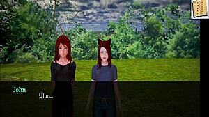 My New Family 107: Small 18+ Tits Bent Over For Monster Cock Doggy