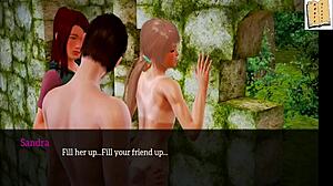 My New Family 107: Small 18+ Tits Bent Over For Monster Cock Doggy