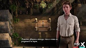 Emily's naked profile in treasure of nadia