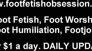 Instructions for Jerking Off with Feet and Toes