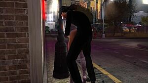 We rushed home after the party in our thongs