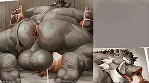 Intense Sex With Furry Characters In Gay Furry Porn!
