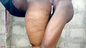 Damn! Banging Behind House While Party Rocks Next Door!