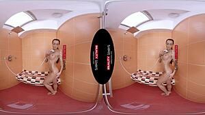 realitylovers shower allurement with anna in pool pov scene