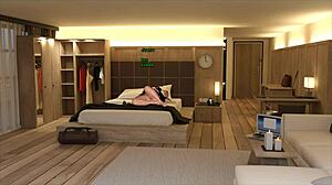 nasty city hentai game with curvy fat babe in bdsm outfit 😈