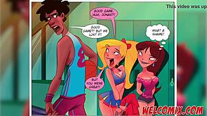 college perverts in basketball game hentai