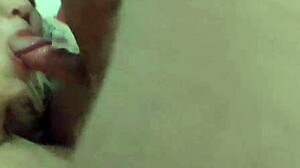 Blonde milf moans during anal with couple