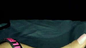 Masturbating Shaved Pussy While Watching Gay Milf Creampie Porn Movie