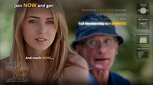 Starý muž šúcha mladú susedku v kôlni