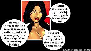 Savita Bhabhi's Emotional Adventures in Episode 23 Indian Cartoon