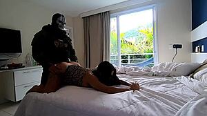 Novinha fazendo sexo com militar ghost em call of duty