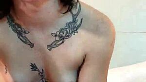 Hot tatted petite 18+ woman sucking cock pov