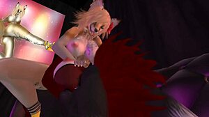 Sluts street - after the show furry yiff with street slut cowgirl blowjob and 3d hentai tits