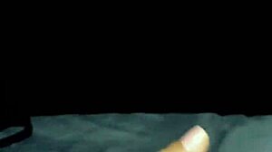 Masturbating Shaved Pussy While Watching Gay Milf Creampie Porn Movie