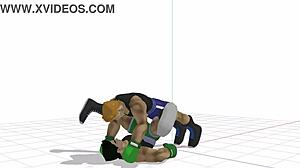 little macs gay bareback sex in game