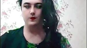 Twerking Big White Ass Crossdresser Sissy