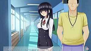 big tits chairperson masturbates with toys outdoors