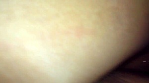 Nailing Latina friend Moni in ass while she sucks