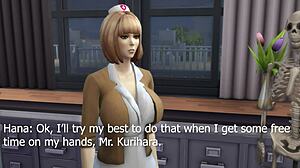 prison school hospital scene in hentai anime