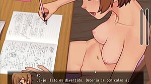 Hentai game countryside spying pool discovery