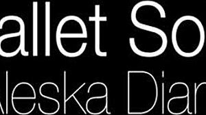 teen beauty intriguingly toys herself with dildo in wet masturbation.