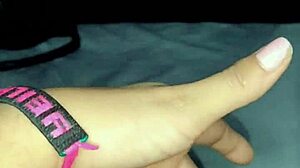 Masturbating Shaved Pussy While Watching Gay Milf Creampie Porn Movie