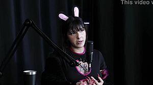 i love yummi paradise masturbating in sheer red lingerie