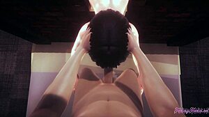 Naruto Hentai 3D: Threesome Hinata Blowjob And Fucked Through Wall Anime Manga Japanese Porn