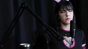 i love yummi paradise masturbating in sheer red lingerie