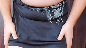 Twerking Big White Ass Crossdresser Sissy