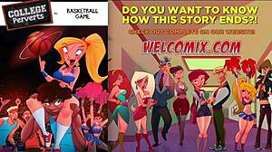 college perverts in basketball game hentai