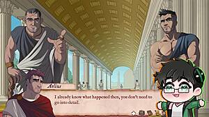 Roman gladiator hunks fight for freedom and engage in gay sex in this yaoi episode