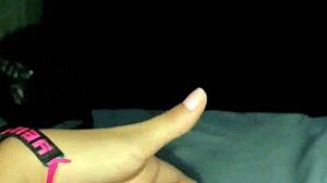 Masturbating Shaved Pussy While Watching Gay Milf Creampie Porn Movie