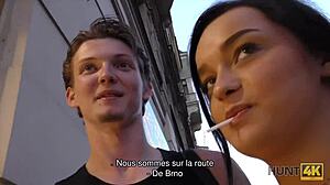 I’m dying to know how this Czech teen got picked up for cash sex. It’s all on Hunt4k with sneaky POV action!