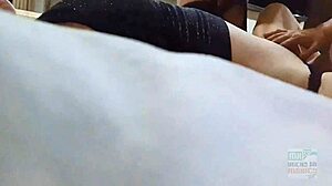 Mexican Trio Experimenting with Monster Cock Blowjob